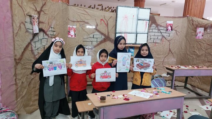 گردهمایی هنری کودکان و نوجوانان نهاوندی برگزار شد