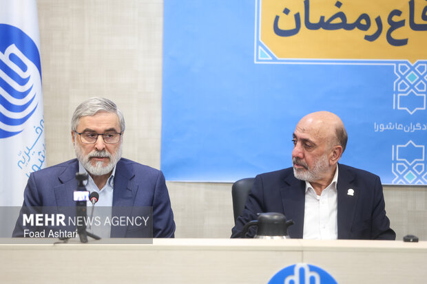 نشست ستاد مردمی پشتیبانی از دفاع رمضان در خیریه امدادگران عاشورا