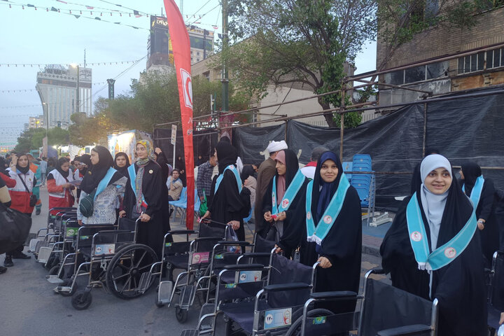 خدمت رسانی به سالمندان در اجتماع بزرگ «لشکریان امام رضا»