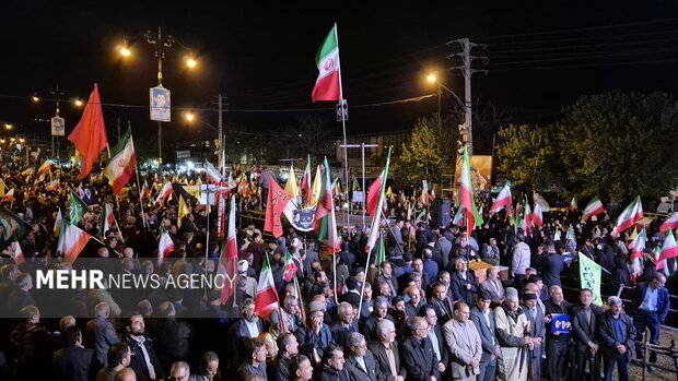 یاسوج در شب میلاد ضامن آهو، امام رضایی شد