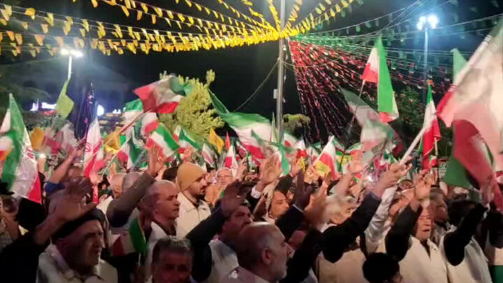 اجتماع مردم «زاهدان» در پنجاه و نهمین شب از شهادت قائد امت