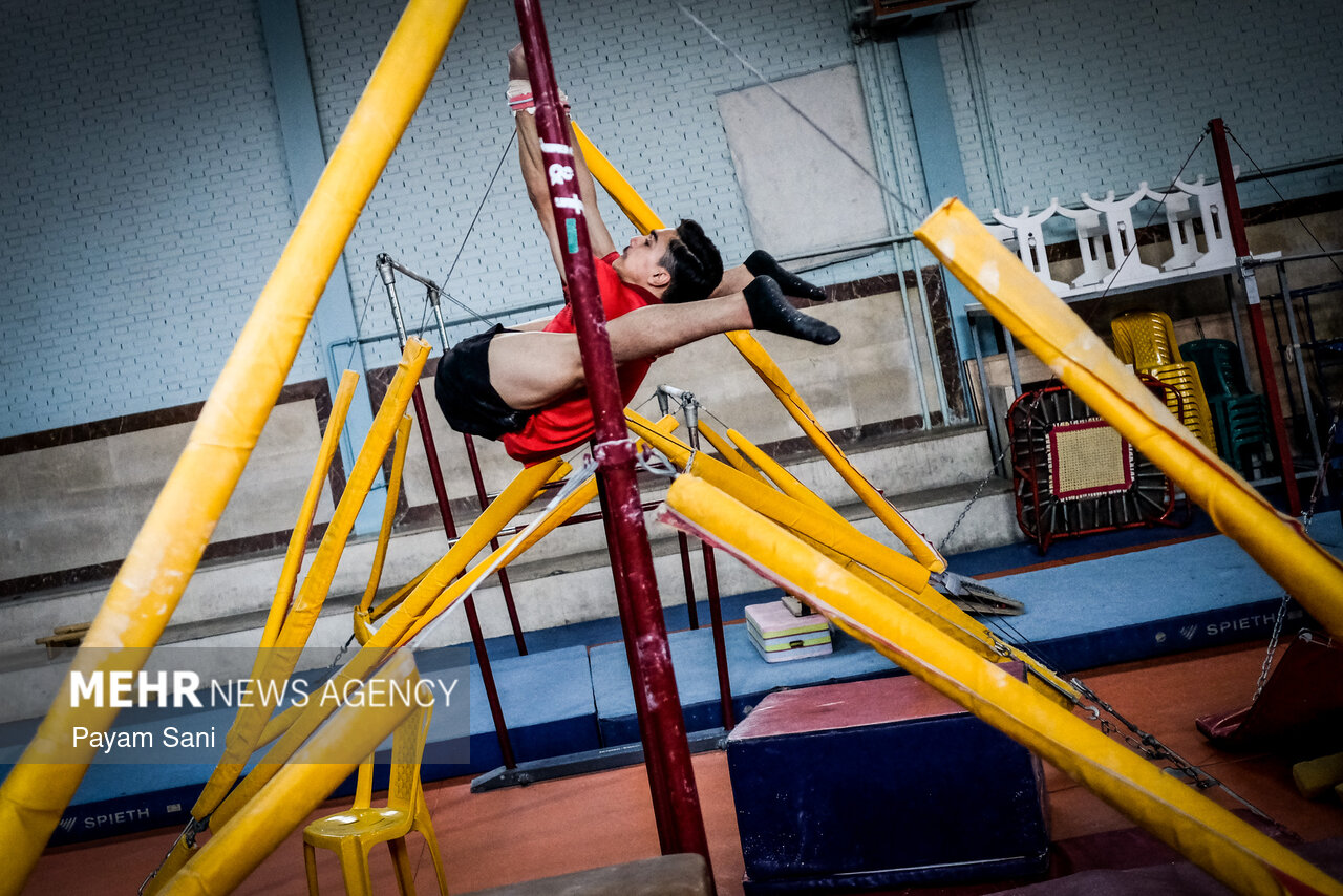 اردوی تیم ملی ژیمناستیک هنری جوانان ایران