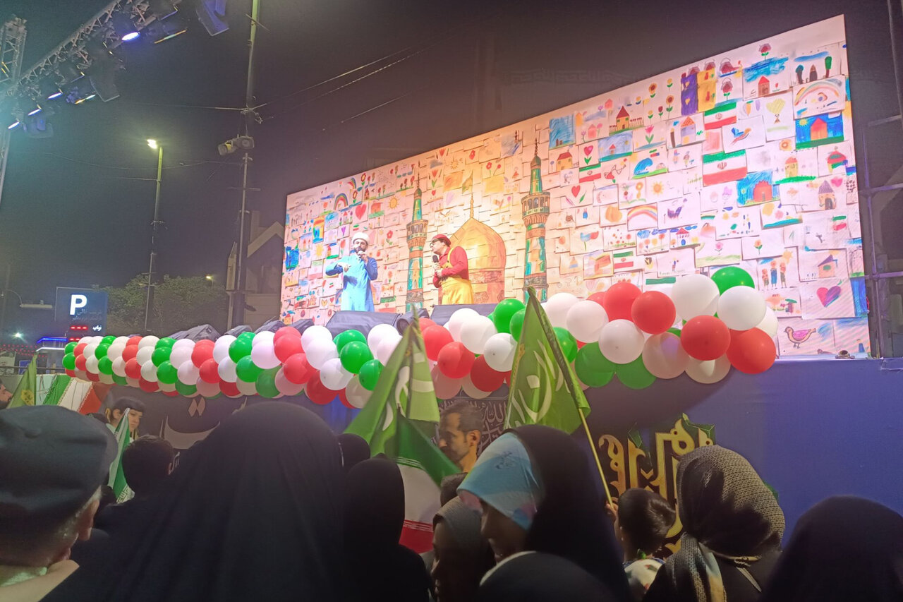 حضور پرشور مردم در اجتماع بزرگ «لشکریان امام رضا» در مشهد