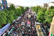 رزمایش جان‌فدایان ایران امام رضایی در خرم‌آباد