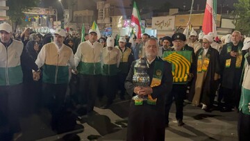 قوچان معطر به عطر پرچم بارگاه رضوی