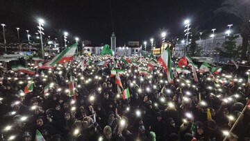 تجمع شبانه رشتوندان همزمان با میلاد امام رضا(ع)