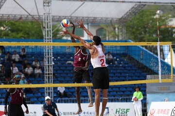 تیم ملی والیبال ساحلی «ب» ایران نایب قهرمان شد