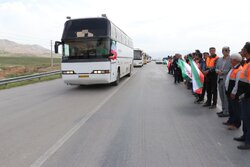 رژه خودرویی «لشکر جانفدای جاده‌ها» در بجنورد