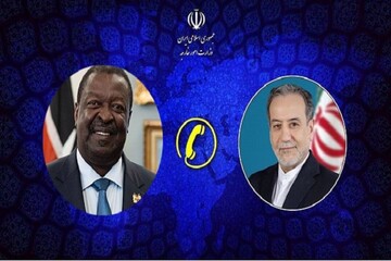 تماس تلفنی وزرای امور خارجه ایران و کنیا