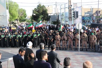 برگزاری رزمایش جانفدا شهرستان قرچک