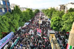 رزمایش جان‌فدایان ایران امام رضایی در خرم‌آباد