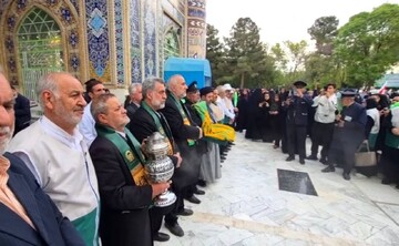 آستان امامزاده سلطان ابراهیم شهرکهنه معطر به پرچم رضوی 