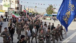 رزمایش جان فدایان ایران در دهدشت
