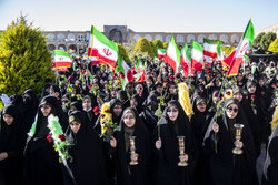 Imam Reza Birth anniversaty celebration in Isfahan