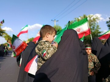 رزمایش اقتدار جانفدایان ایران امام رضا(ع) در یزد