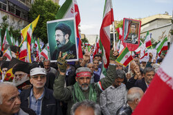 راهپیمایی جان‌فدایان ایران اسلامی در شیراز