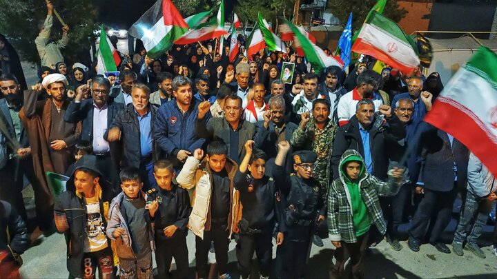 رجز خوانی مارگونی‌ها در شب پنجاه و نهم خطاب به ترامپ