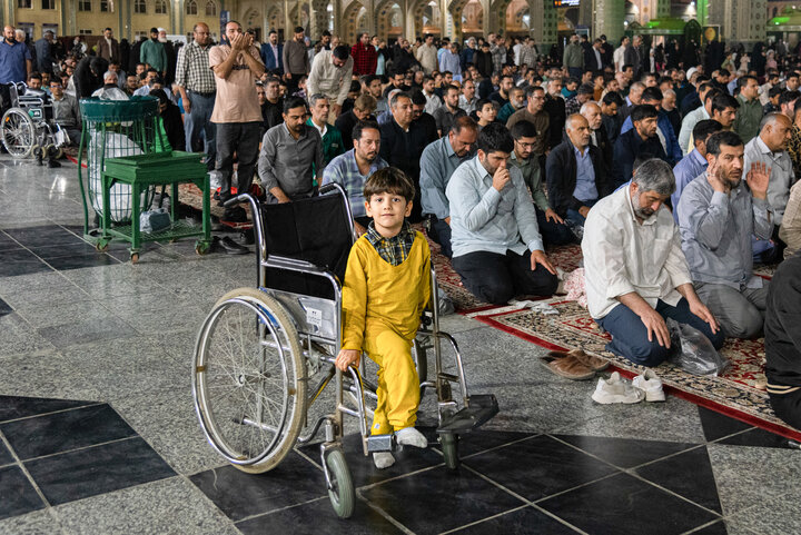 حال و هوای حرم رضوی در ایام ولادت امام رضا(ع)