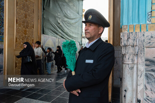 حال و هوای حرم رضوی در ایام ولادت امام رضا(ع)