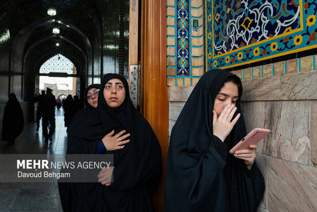 حال و هوای حرم رضوی در ایام ولادت امام رضا(ع)