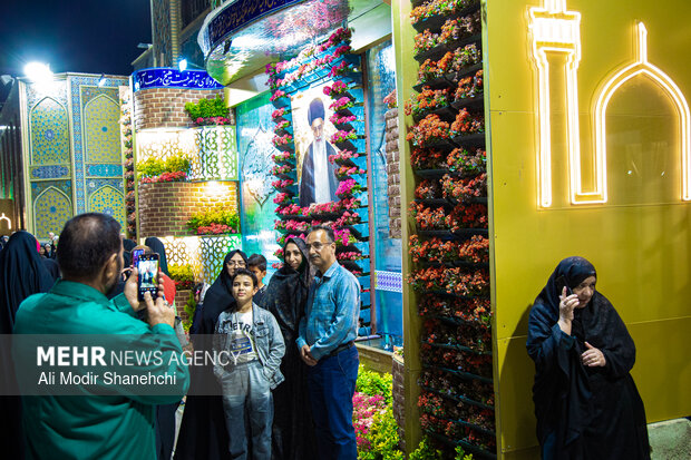 حال و هوای حرم رضوی در ایام ولادت امام رضا(ع)