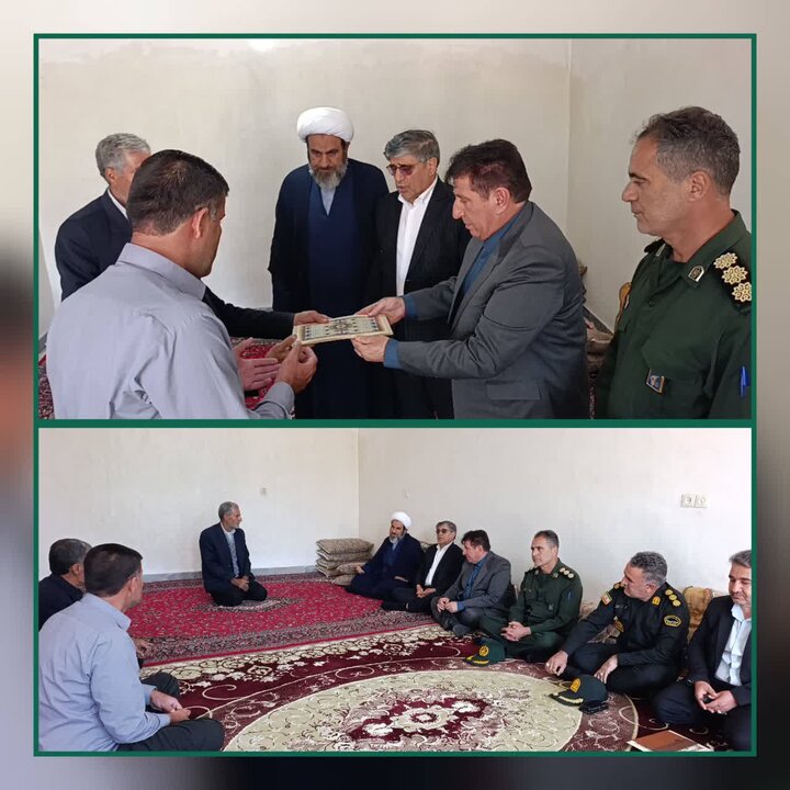 تجلیل از ایثار و مقاومت خانواده شهیدان گراوند و ناصرپور