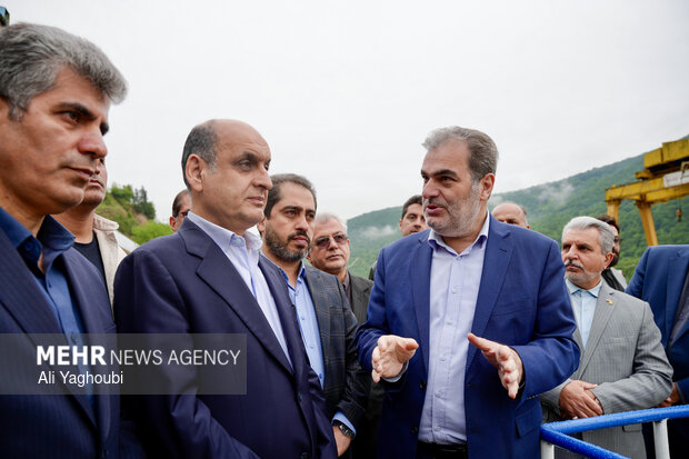 رهاسازی اب سد سفیدرود