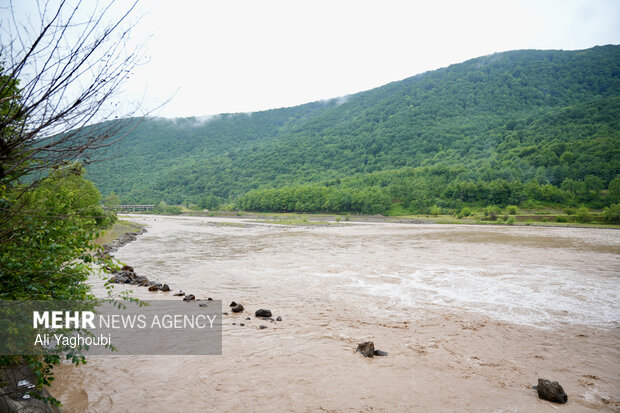 رهاسازی اب سد سفیدرود