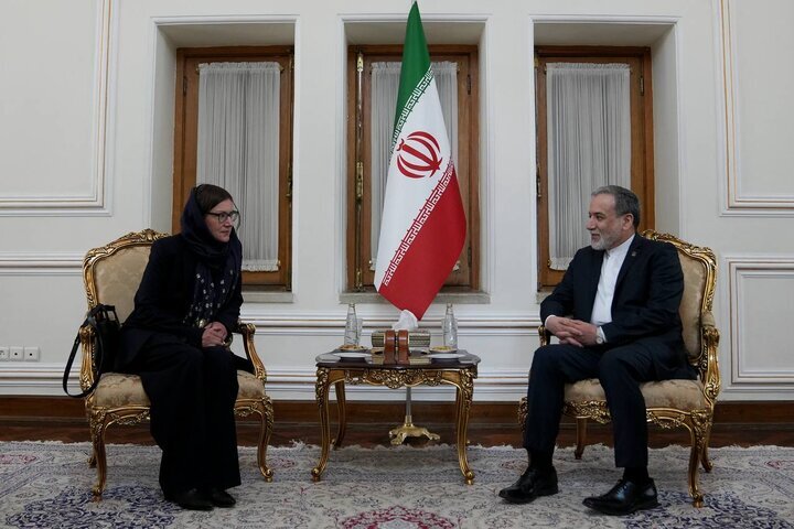 Iran FM Araghchi meets with ICRC chief in Tehran for talks