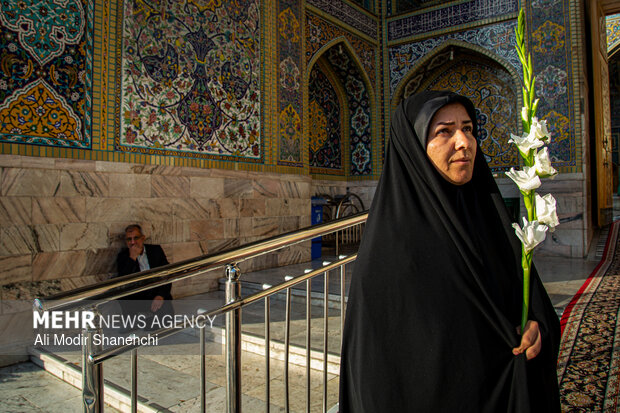 حال و هوای حرم رضوی در ایام ولادت امام رضا(ع)