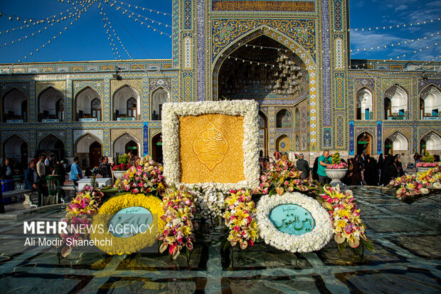 حال و هوای حرم رضوی در ایام ولادت امام رضا(ع)