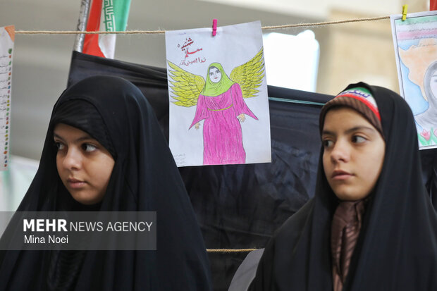 گرامیداشت معلم شهیده «ندا امینی آذر» در تبریز