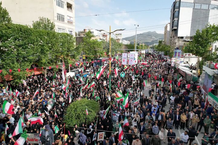 رزمایش سراسری «جان فدا برای ایران امام رضایی»