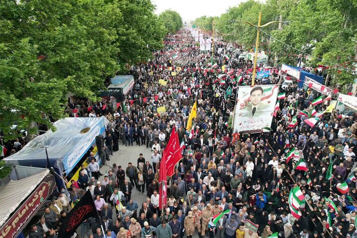 رزمایش سراسری «جان فدا برای ایران امام رضایی»