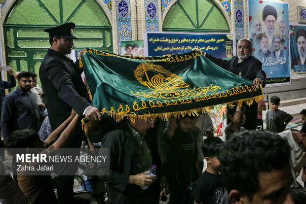 حضور کاروان‌ زیرسایه خورشید در هرمزگان