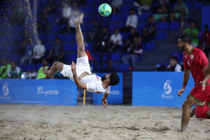 Iran’s national beach soccer team ranks 6th in world