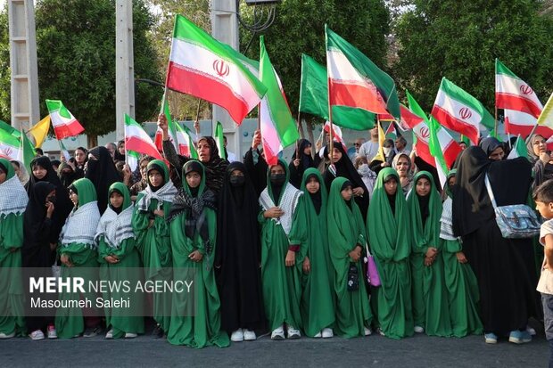 رزمایش سراسری جان‌فدا برای ایران امام‌رضا (ع) در بندرعباس