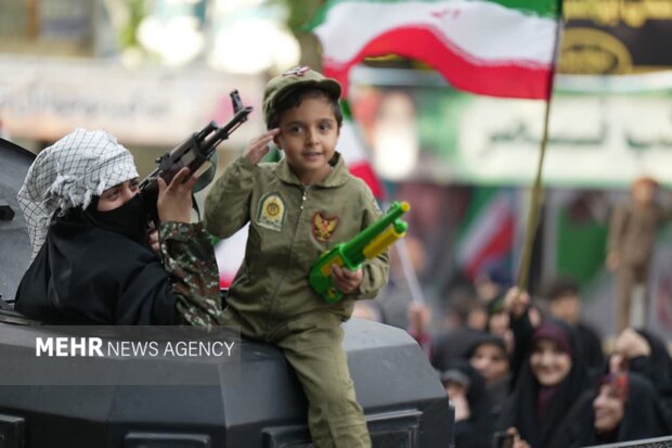 رزمایش جانفدایان ایران امام رضایی در شهرستان خرم‌آباد