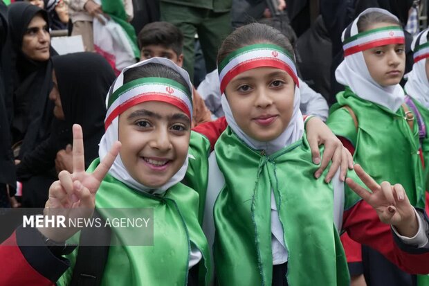 رزمایش جانفدایان ایران امام رضایی در شهرستان خرم‌آباد