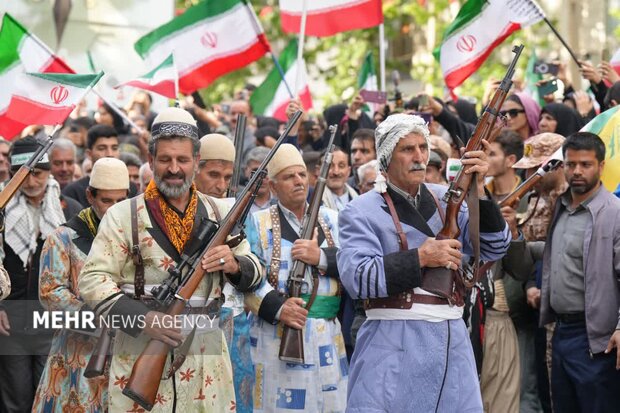 رزمایش جانفدایان ایران امام رضایی در شهرستان خرم‌آباد