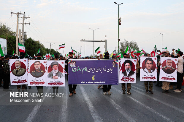 رزمایش جانفدا برای ایران، امام رضا (ع) در بندرعباس