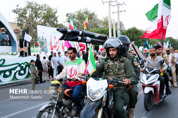 رزمایش جانفدا برای ایران، امام رضا (ع) در بندرعباس