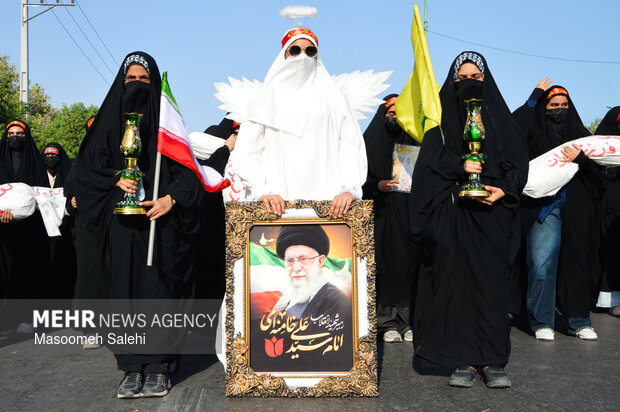 رزمایش جانفدا برای ایران، امام رضا (ع) در بندرعباس