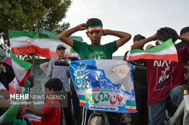 رزمایش جانفدا برای ایران، امام رضا (ع) در بندرعباس