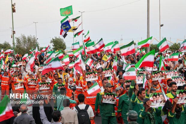 رزمایش جانفدا برای ایران، امام رضا (ع) در بندرعباس