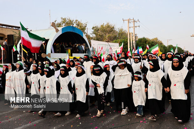 رزمایش جانفدا برای ایران، امام رضا (ع) در بندرعباس