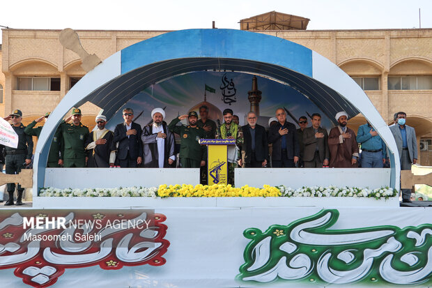 رزمایش جانفدا برای ایران، امام رضا (ع) در بندرعباس