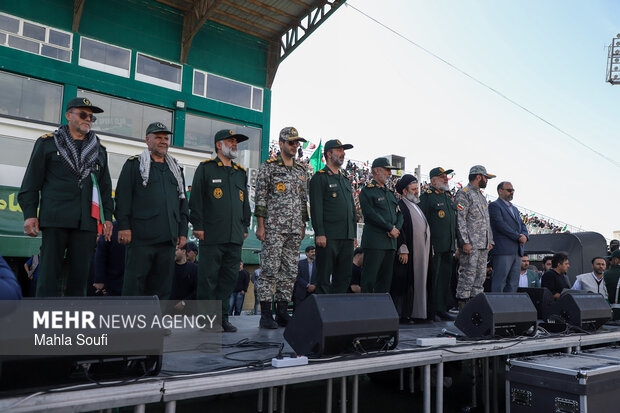 رزمایش جان‌فدایان ایران امام رضایی در اراک