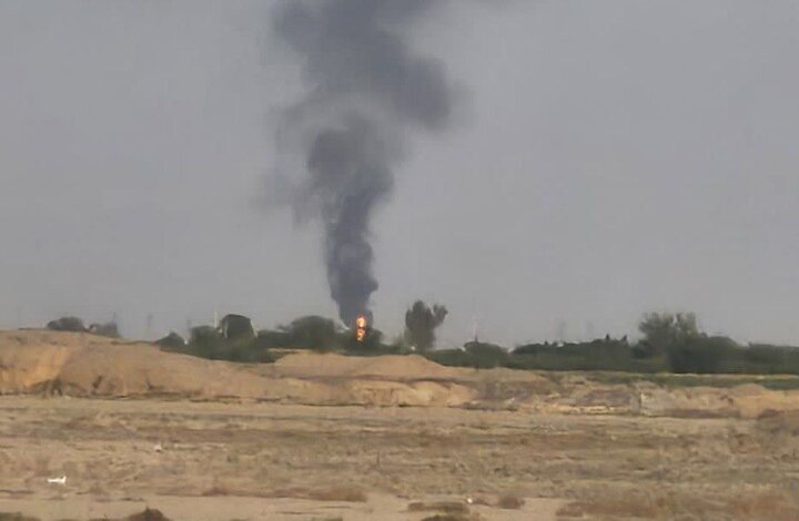 مهار حریق تانکر حامل LPG در اتوبان ساوه سلفچگان
