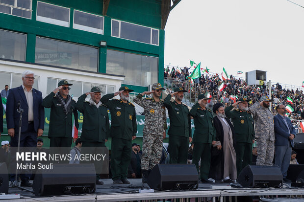 رزمایش جان‌فدایان ایران امام رضایی در اراک